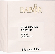 Mattifying Transparent Powder - Babor Beautifying Powder — photo N2