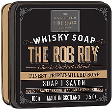 Soap "The Rob Roy" - Scottish Fine Soaps The Rob Roy Sports Soap In A Tin — photo N1