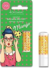 Fragrances, Perfumes, Cosmetics Mango Lip Balm - 4Organic Pin-up Girl Mango Lip Balm