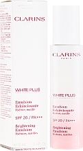 Fragrances, Perfumes, Cosmetics Matte Emulsion - Clarins White Plus Emulsion SPF20