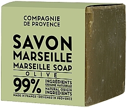 Olive Soap Bar - Compagnie De Provence Marseille Olive Soap Cube — photo N2