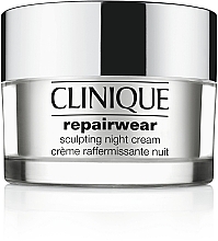 Fragrances, Perfumes, Cosmetics Sculpting Night Face & Neck Cream Gel - Clinique Repairwear Uplifting Sculpting Night Cream