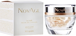 Fragrances, Perfumes, Cosmetics Oil Concentrate Repair Solution in Capsules - Oriflame NovAge Nutri6 Facial Oil Capsules