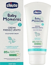 Anti-Windburn Cream - Chicco Baby Moments Cold Wind Cream Cocoa Butter — photo N2