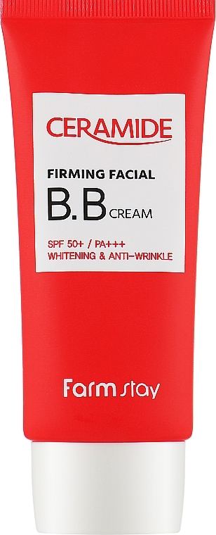 Firming Facial BB Cream with Ceramides SPF50 - FarmStay Ceramide Firming Facial B.B Cream — photo N1
