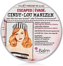 Highlighter, Shimmer and Shadow - theBalm Cindy-Lou Manizer Highlighter & Shadow — photo N2