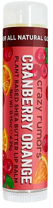 Lip Balm - Crazy Rumors Cranberry Orange Lip Balm — photo N1