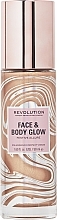 Face & Body Highlighter - Makeup Revolution Festive Allure Face & Body Glow — photo N1