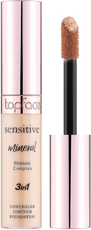 Concealer - TopFace Sensitive Mineral 3 in 1 Concealer — photo N1