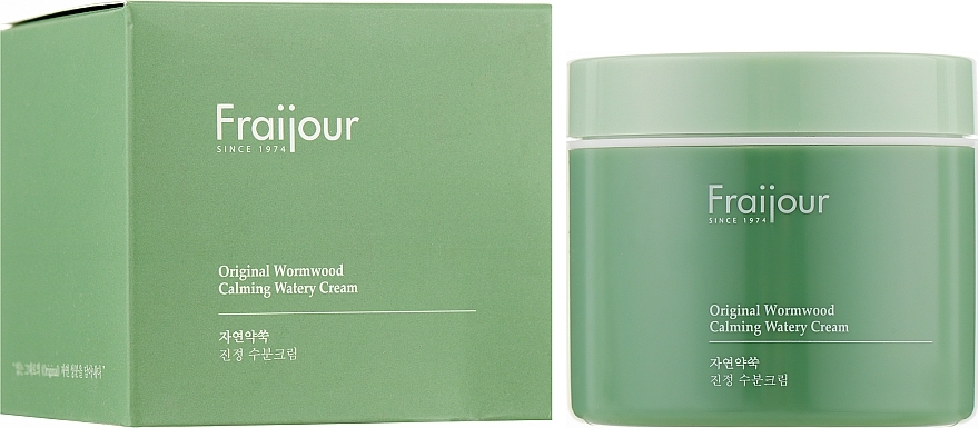 Face Cream 'Plant Extracts' - Fraijour Original Herb Wormwood Calming Watery Cream — photo N2