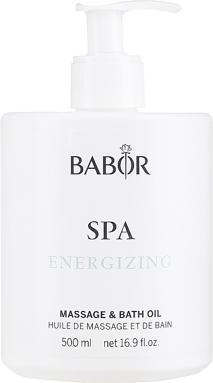 Massage & Bath Oil - Babor Energizing Massage & Bath Oil — photo N6