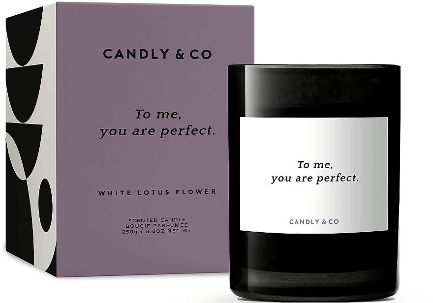 Scented Candle - Candly&Co No.8 To Me, You Are Perfect. Scented Candle — photo N1