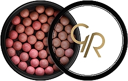 Fragrances, Perfumes, Cosmetics Blush Pearl - Golden Rose Ball Blusher Rouge Pearl