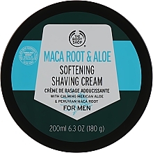 Maca Root & Aloe Shaving Cream - The Body Shop Maca Root & Aloe Softening Shaving Cream For Men — photo N2