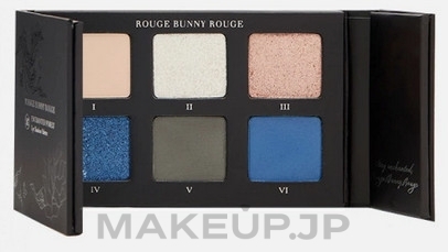 Eyeshadow Palette, 6 colors - Rouge Bunny Rouge Enchanted Forest Eye Shadow Palette — photo 105 - The Blue Star - Sprinkled Night