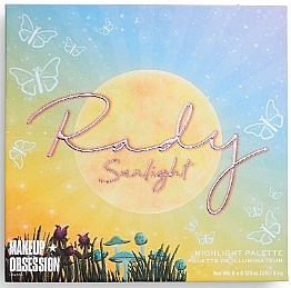 Highlighter Palette - Makeup Obsession X Rady Moonlight/Sunlight Highlighter Palette — photo N4