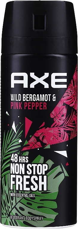 Antiperspirant Spray - Axe Wild Fresh Bergamot & Pink Pepper — photo N1
