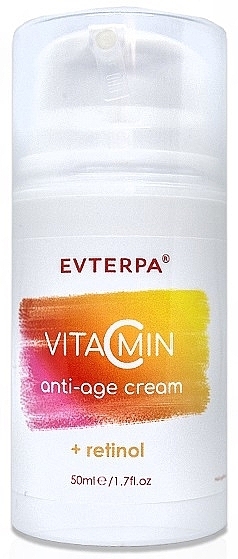 Vitamin C & Retinol Face Cream - Evterpa Vitamin C Anti-Age Cream — photo N1