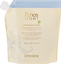 Bleaching Powder - Echosline Echos Light Blue Bleach 8 Levels — photo N2