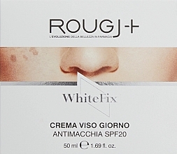 Fragrances, Perfumes, Cosmetics Anti-Pigmentation Day Face Cream - Rougj+ WhiteFix Day Face Cream SPF20