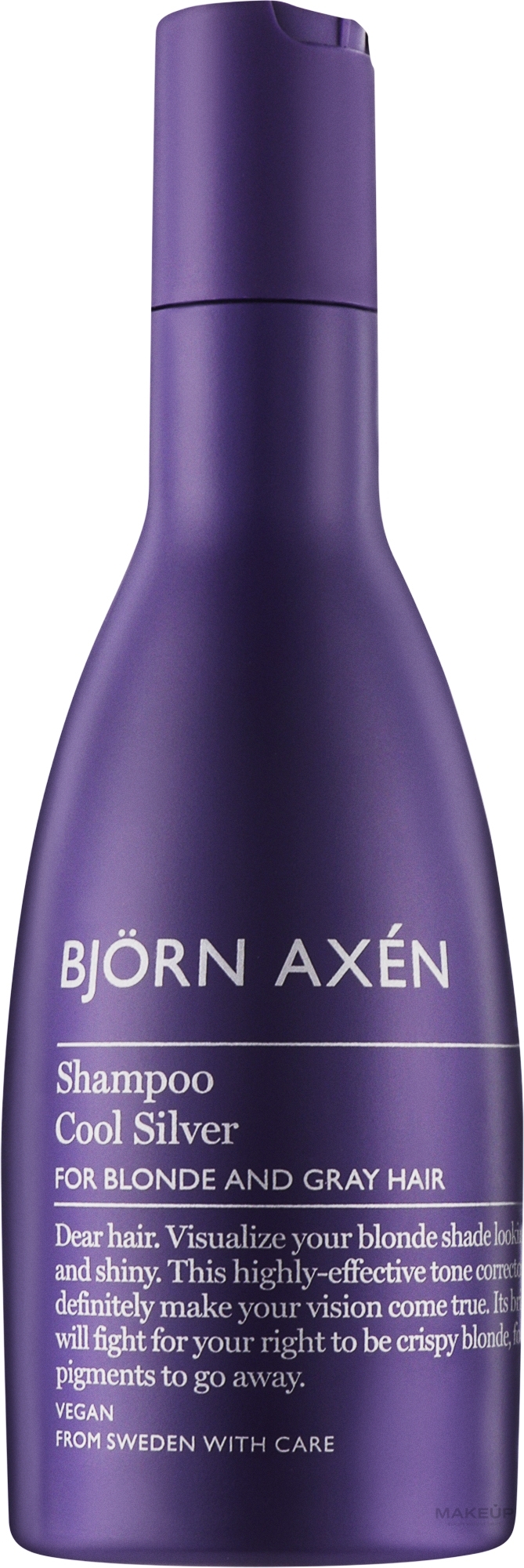 Cold Blonde Shampoo - BjOrn AxEn Cool Silver Shampoo — photo 250 ml