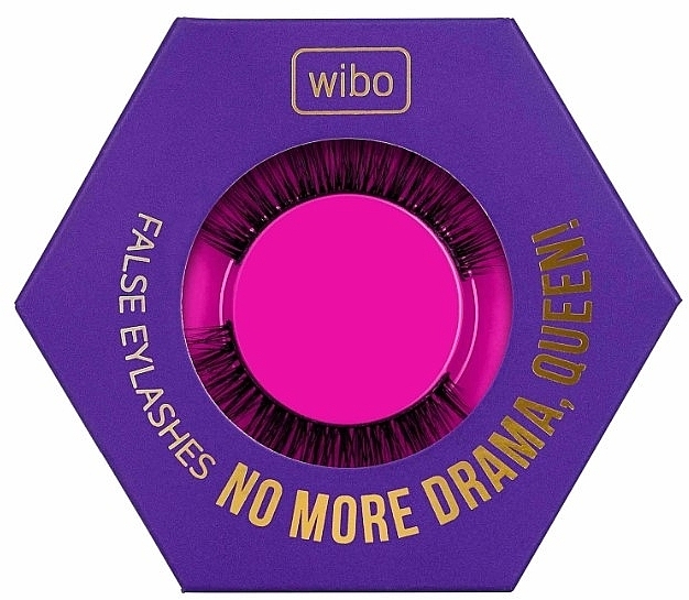 False Tape Eyelashes - Wibo No More Drama, Queen! False Eyelashes — photo N1