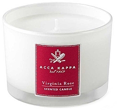 Fragrances, Perfumes, Cosmetics Acca Kappa Virginia Rose - Scented Candle in Glass 