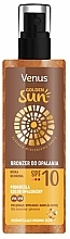 Fragrances, Perfumes, Cosmetics Tan Bronzing Spray SPF10 - Venus Golden Sun Bronzer SPF 10