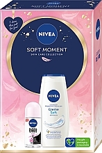 Fragrances, Perfumes, Cosmetics Set - NIVEA Soft Moment (sh/gel/250ml + deo/50ml)
