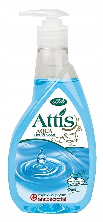 Liquid Hand Soap - Attis Aqua Liquid Soap — photo N1