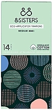 Fragrances, Perfumes, Cosmetics Tampons with Applicator, 14 pcs - &Sisters Eco-Applicator Tampons Medium