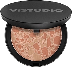 Palladio Powder with Mirror - ViSTUDIO Compact Face Powder Palladio Effect — photo N2