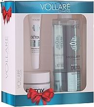 Fragrances, Perfumes, Cosmetics Set - Vollare Cosmetics Multi-Active Detox (micel/water/400ml + cr/50ml + eye/cr/15ml)