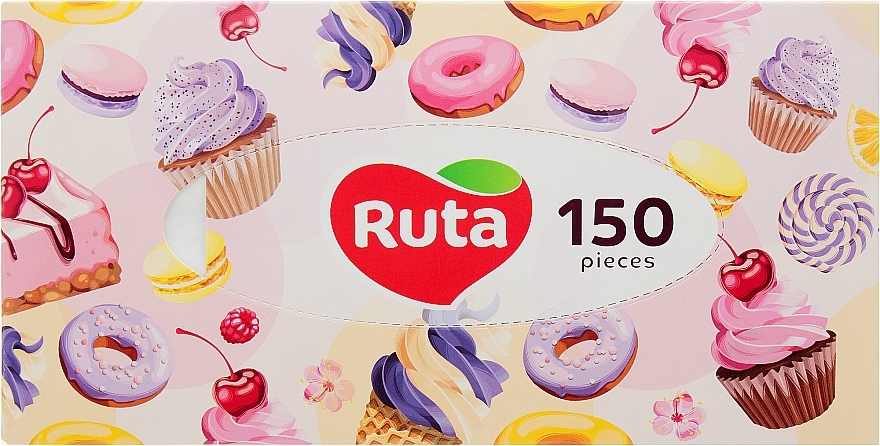 Tissues 150 pcs, sweets - Ruta — photo N1