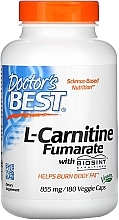 L-Carnitine Fumarate Amino Acid, 855 mg, capsules - Doctor's Best — photo N4