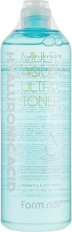 Hyaluronic Acid Toner - FarmStay Hyaluronic Acid Multi Aqua Ultra Toner — photo N1