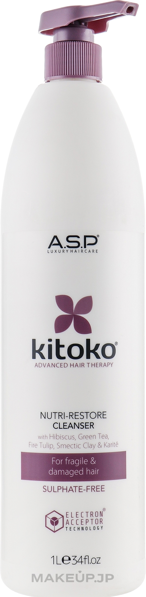 Repair Shampoo - Affinage Kitoko Nutri Restore Cleanser — photo 1000 ml