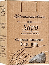 Fragrances, Perfumes, Cosmetics Hand & Nail Salt "Thyme & Bur Marigold" - Sapo