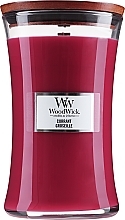 Scented Candle in Glass - WoodWick Candle Currant — photo N1