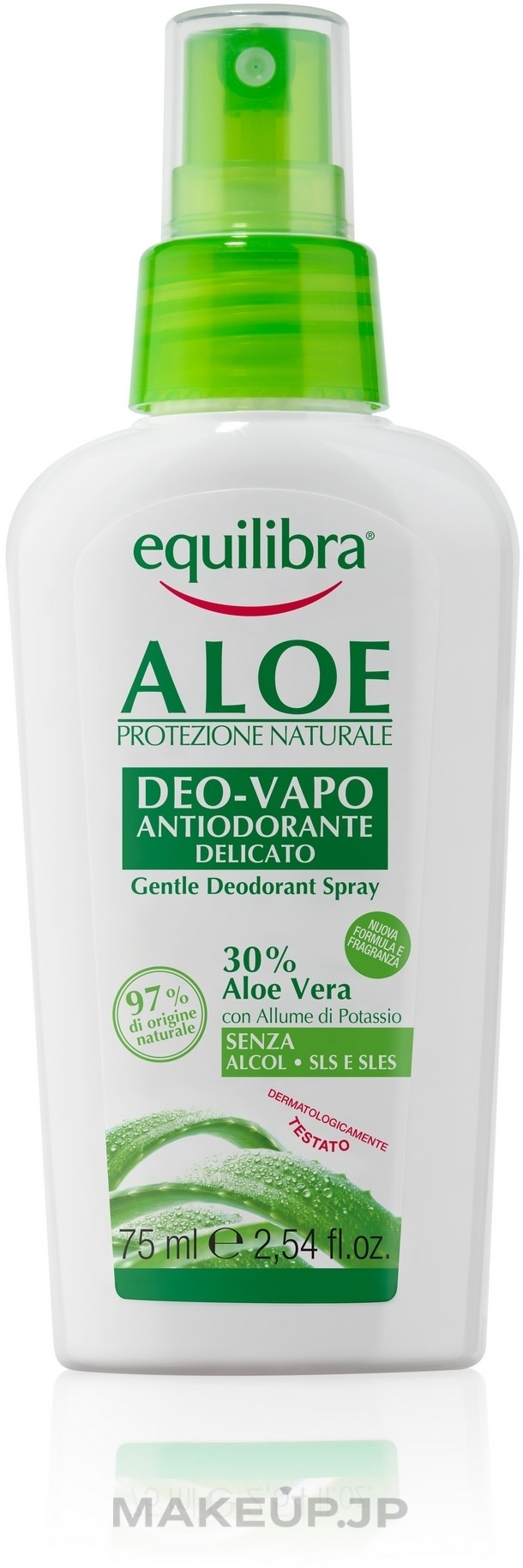 Deodorant - Equilibra Aloe Dezodorant Vapo — photo 75 ml