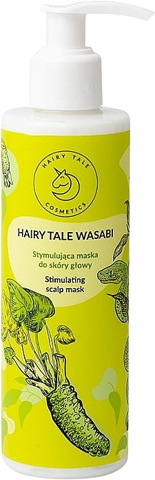 Stimulating Wasabi Scalp Mask - Hairy Tale Wasabi — photo N1