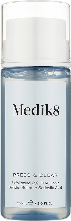 Exfoliating BHA Tonic with 2% Encapsulated Salicylic Acid - Medik8 Press & Clear — photo N1