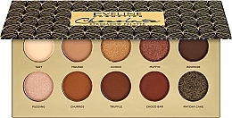 Eyeshadow Palette - Eveline Cosmetics Eyeshadow Palette Chocolate — photo N1