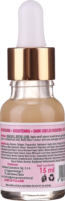 Moisturizing Eye Zone Serum - Eco U Moisturising Under Eye — photo N2