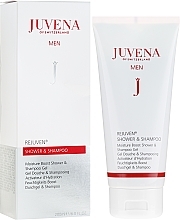 Shower Gel-Shampoo - Juvena Rejuven Men Moisture Boost Shower & Shampoo Gel — photo N1