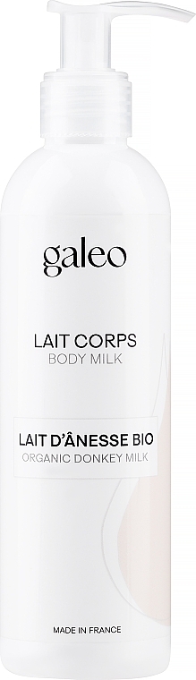 Organic Donkey Milk Body Milk - Galeo Body Milk Organic Donkey Milk — photo N1