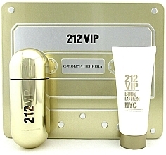 Fragrances, Perfumes, Cosmetics Carolina Herrera 212 VIP - Set (edp/80ml + b/lot/100ml)