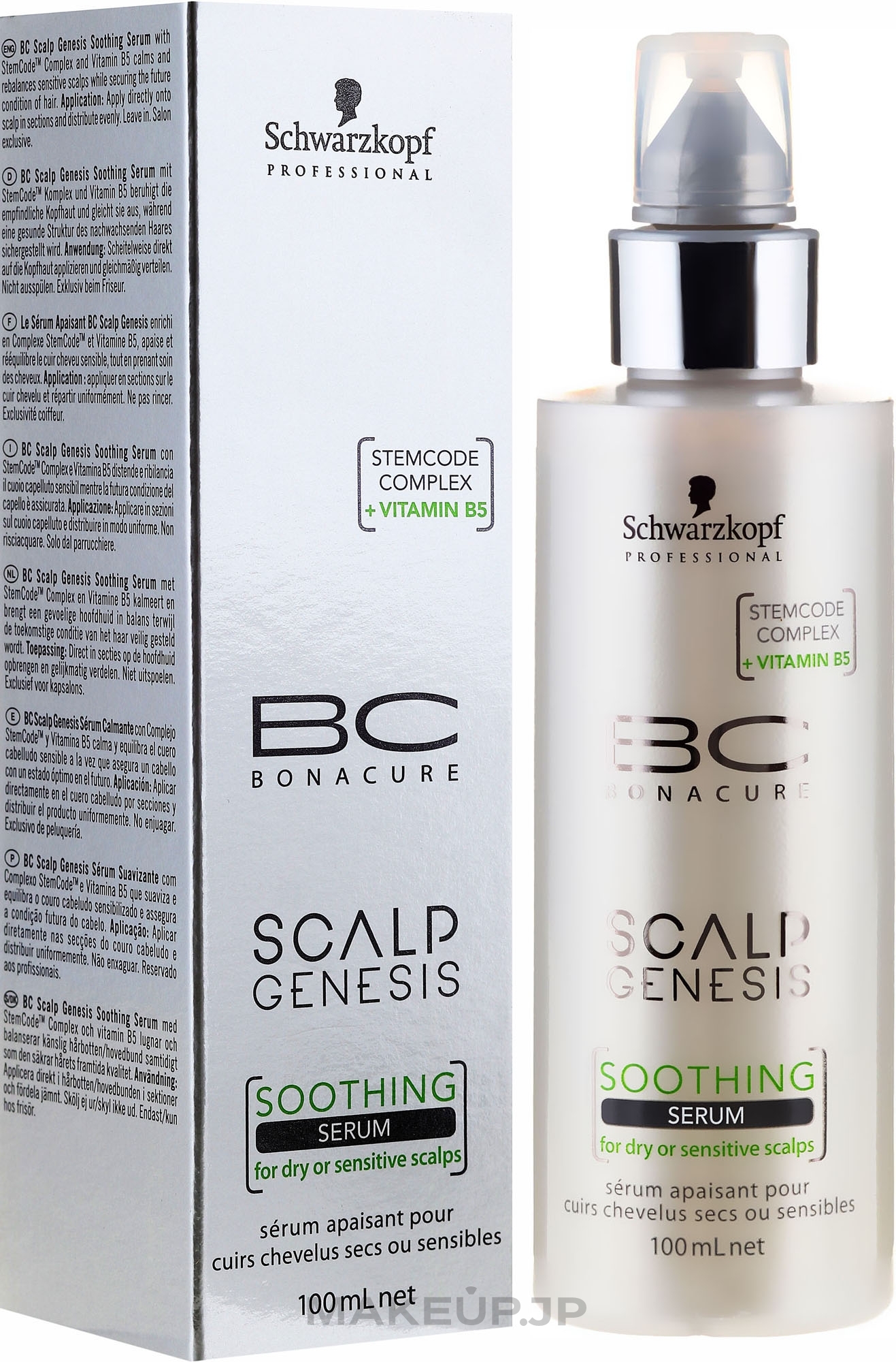 Dry & Sensitive Skin Serum - Schwarzkopf Professional BC Bonacure Scalp Genesis Soothing Serum — photo 100 ml