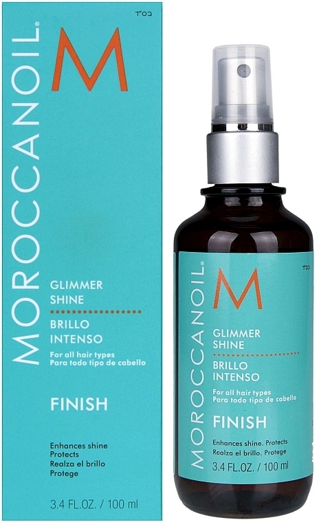 Moisturizing Shine Spray - Moroccanoil Glimmer Shine — photo N1