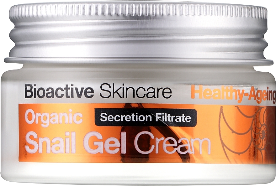 Snail Facial Gel-Cream - Dr. Organic Bioactive Skincare Snail Gel Cream — photo N2